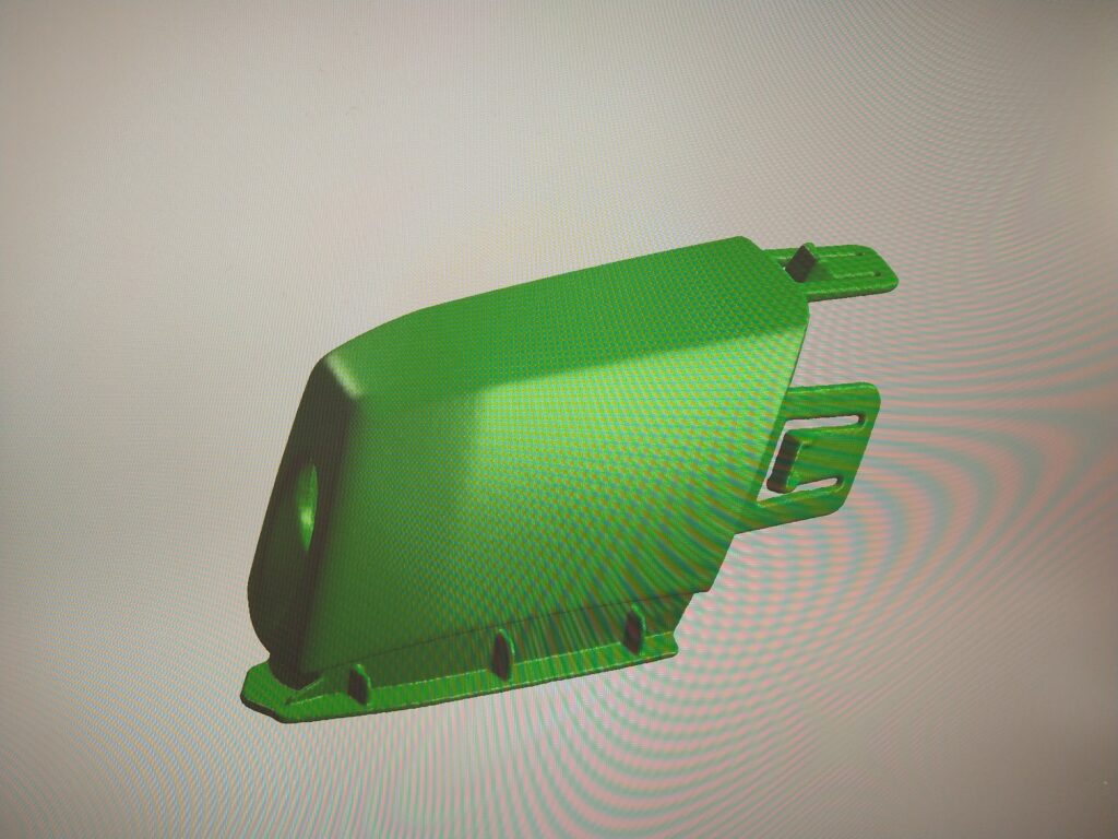 Cad Model For a 3D Printied key cover car